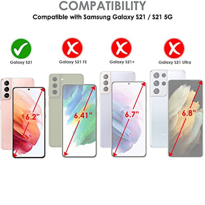 [Tough Armoured Case] ShockProof Dual-Layer Protective Heavy Duty Cover for Samsung Galaxy S21