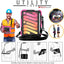 [UTILITY Case] Full Body Shockproof Case with Stand, Hand & Shoulder Strap for Apple iPad Mini 7 / Mini 6 8.3" [7th / 6th Generation]