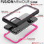 [Fusion Armour Case] Premium Slim Hybrid Tough Heavy Duty, Clear Back Bumper Case for iPhone 11 Pro