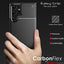 [CarbonFlex Case] Premium Shockproof Soft Slim Cover with Carbon Fibre Effect For Samsung  Galaxy S22 Ultra