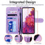 [Wallet Case] Protective Cover with Cash & Card Holder, Stand and Wrist Strap For Samsung Galaxy S20 FE