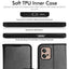 [Wallet Case] Protective Cover with Cash & Card Holder, Stand and Wrist Strap For Motorola Moto G32
