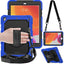 [UTILITY Case] Full Body Shockproof Case with Stand, Hand & Shoulder Strap for Apple iPad 10.2" 2021 - 2019 [9th/8th/7th Generation]