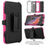 [Contender Case] Samsung Galaxy Note 9 Heavy Duty Case with Built-in Screen Protector, 360 [Full Body] Protective Cover with Kick Stand