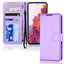 [Wallet Case] Protective Cover with Cash & Card Holder, Stand and Wrist Strap For Samsung Galaxy S21