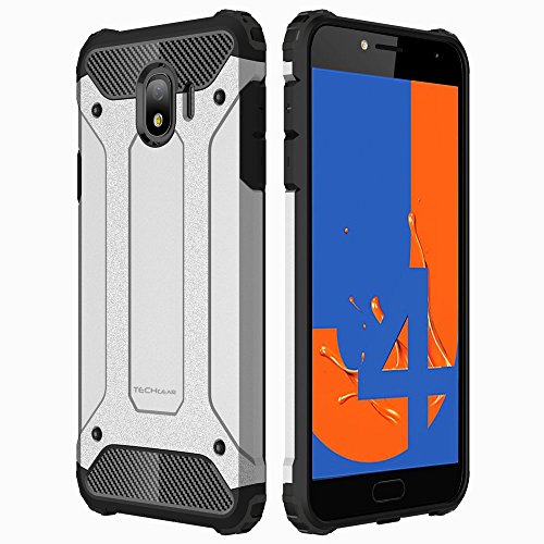 [Tough Armoured Case] ShockProof Dual-Layer Protective Heavy Duty Cover for Samsung Galaxy J4 2018