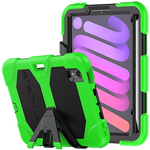 [G-SHOCK Case] Heavy Duty Long Survival Screen Protector Case for Apple iPad Mini 7 / Mini 6 8.3" [7th / 6th Generation]