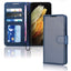 [Wallet Case] Protective Cover with Cash & Card Holder, Stand and Wrist Strap For Samsung Galaxy S21 Ultra