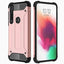[Tough Armoured Case] ShockProof Dual-Layer Protective Heavy Duty Cover for Motorola Moto G8 Plus