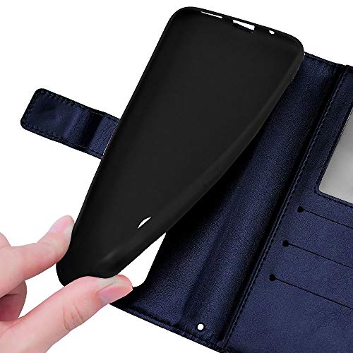 [Wallet Case] Protective Cover with Cash & Card Holder, Stand and Wrist Strap For Nokia 3.2
