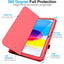 [Folio Case] Smart Cover Stand with Auto Sleep/Wake & Hand Strap For Apple iPad 11th & 10th Generation, iPad 2025 / 2022