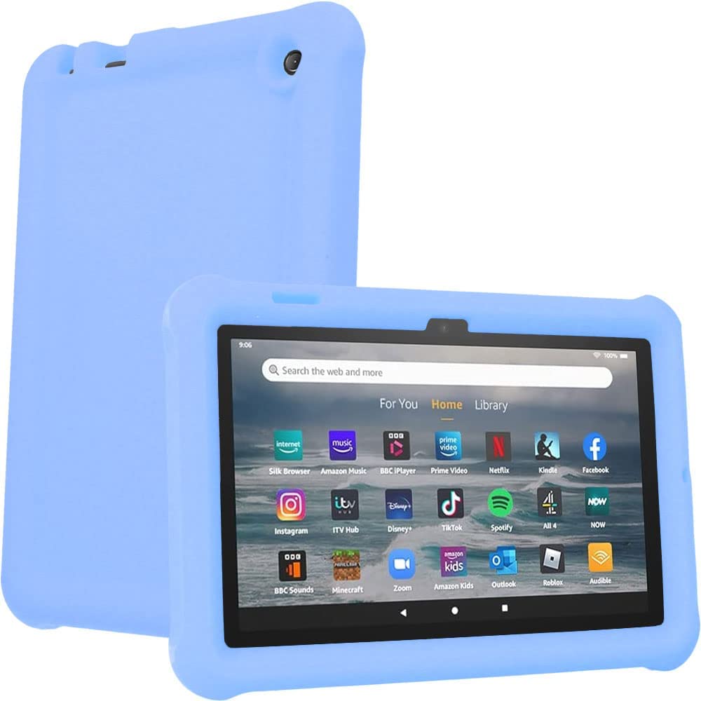 [Bumper Case] Shockproof Soft Easy Grip Case for Amazon Fire 7" (2022 / 12th Generation)