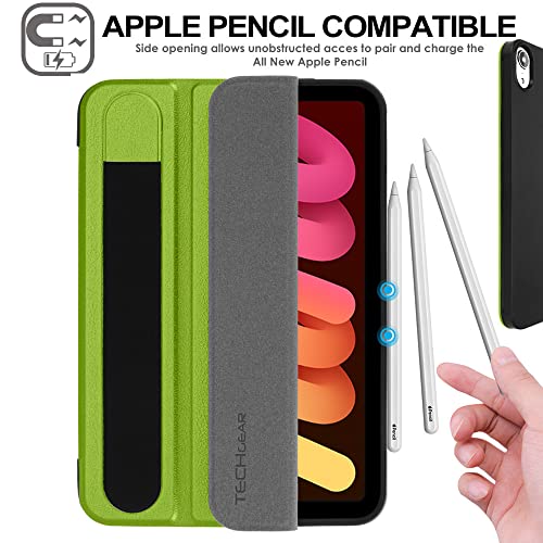 [Smart Case] Slim Stand Cover with Auto Sleep/Wake for Apple iPad Mini 7 / Mini 6 8.3" [7th / 6th Generation]