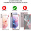[Leather Wallet Case] Genuine Leather [RFID Blocking] Magnetic Flip Case with Card & Slots and Stand For Samsung Galaxy S22 Plus