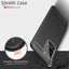 [Stealth Case] Samsung Galaxy S21 Soft Protective Slim Cover with Carbon Fibre Detailing