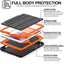 [D-FENCE Case] Tough & Rugged Smart Case For Apple iPad 10.2" 9th, 8th, 7th Generation