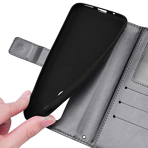 [Wallet Case] Protective Cover with Cash & Card Holder, Stand and Wrist Strap For Nokia 3.2