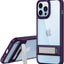 [Fusion Armour Kickstand] Tough Rugged Protective Kickstand Clear Case for Apple iPhone 14 Pro Max