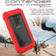 [Contender Case] Samsung Galaxy S9 Plus Heavy Duty Case with Built-in Screen Protector, 360 [Full Body] Protective Cover with Kick Stand