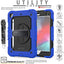 [UTILITY Case] Full Body Shockproof Case with Stand, Hand & Shoulder Strap for Apple iPad Mini 5 / iPad Mini 4