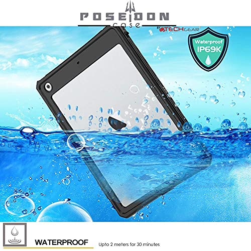 [Poseidon Case] Waterproof Case for iPad 10.2" 2021 / 2020 / 2019 (9th / 8th / 7th Generation)