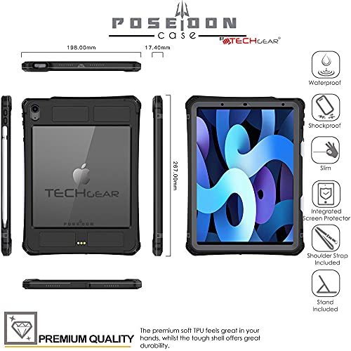 [Poseidon Case] Waterproof Case for iPad Air 10.9" 2022 / 2020 5th & 4th Generation