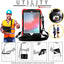 [UTILITY Case] Full Body Shockproof Case with Stand, Hand & Shoulder Strap for Apple iPad Mini 5 / iPad Mini 4