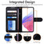 [Wallet Case] Protective Cover with Cash & Card Holder, Stand and Wrist Strap For Samsung Galaxy A13