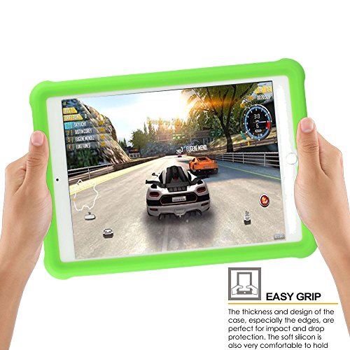 [Bumper Case] Shockproof Soft Easy Grip Case for Apple iPad 9.7" (2018/2017)