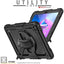 [UTILITY Case] Full Body Shockproof Case with Stand, Hand & Shoulder Strap for Lenovo Tab M10 Plus 3rd Gen 2022 (10.6") TB125 / TB128