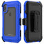 [Contender Case] iPhone XS Max Heavy Duty Case with Built-in Screen Protector, 360 [Full Body] Protective Cover with Kick Stand