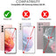 [Fusion FX Case] Slim & Light Tough Fused Gel Bumper & Hard Back Matte Case for Samsung Galaxy S22