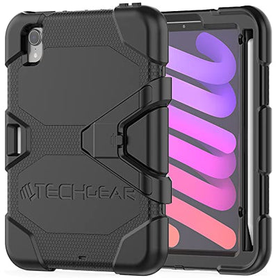 [G-SHOCK Case] Heavy Duty Long Survival Screen Protector Case for Apple iPad Mini 7 / Mini 6 8.3" [7th / 6th Generation]