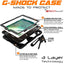 [G-SHOCK Case] Heavy Duty Long Survival Screen Protector Case for Apple iPad Air 3 2019, iPad Pro 10.5"
