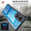 [Fusion Armour Case] Premium Hybrid Tough Heavy Duty, Clear Back, Bumper Case for Honor X7 (4G)