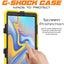 [G-SHOCK Case] Heavy Duty Long Survival Screen Protector Case for Samsung Galaxy Tab A 10.5" (SM-T590)