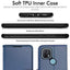 [Wallet Case] Protective Cover with Cash & Card Holder, Stand and Wrist Strap For Oppo A15 / A15s