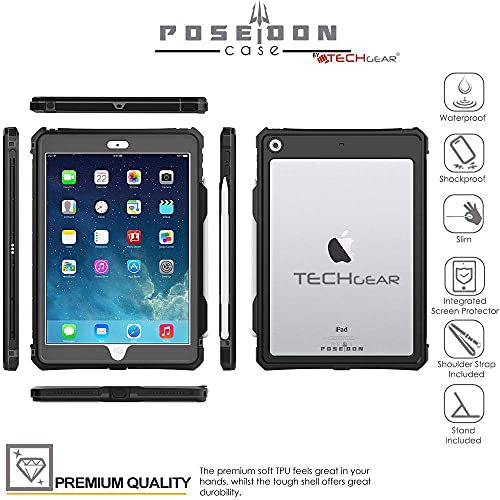 [Poseidon Case] Waterproof Case for iPad 10.2" 2021 / 2020 / 2019 (9th / 8th / 7th Generation)