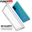 [Fusion HD Case] Shockproof Fused Gel Bumper & Hard Back Slim Clear Cover for Samsung Galaxy A51