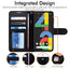 [Wallet Case] Protective Cover with Cash & Card Holder, Stand and Wrist Strap For Google Pixel 4a