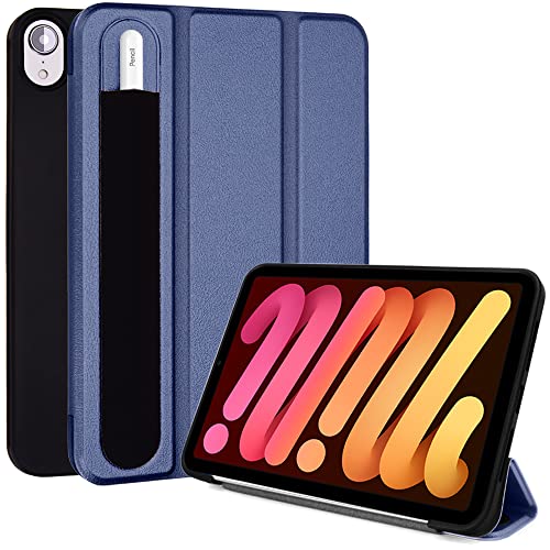 [Smart Case] Slim Stand Cover with Auto Sleep/Wake for Apple iPad Mini 7 / Mini 6 8.3" [7th / 6th Generation]