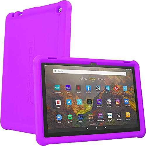 [Bumper Case] Shockproof Soft Easy Grip Case for Amazon Fire HD 10" / HD 10 Plus 11th Generation / 2021