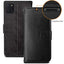 [Leather Wallet Case] Protective Cover with Cash & Card Holder, Stand and Wrist Strap For Samsung Galaxy S10 Lite