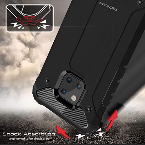 [Tough Armoured Case] ShockProof Dual-Layer Protective Heavy Duty Cover for Honor 20 Pro