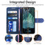 [Wallet Case] Protective Cover with Cash & Card Holder, Stand and Wrist Strap For Nokia G11 / G21