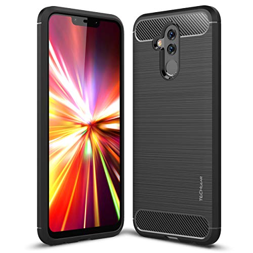[Stealth Case] Huawei Mate 20 Lite Soft Protective Slim Cover with Carbon Fibre Detailing