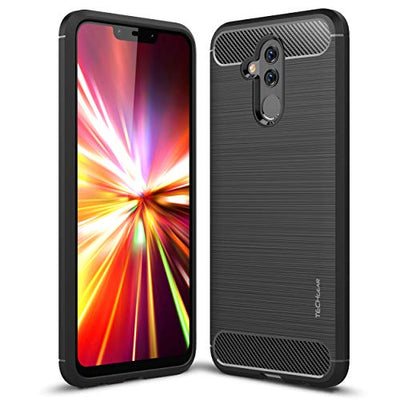 [Stealth Case] Huawei Mate 20 Lite Soft Protective Slim Cover with Carbon Fibre Detailing