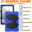 [G-SHOCK Case] Heavy Duty Long Survival Screen Protector Case for Samsung Galaxy Tab A8 10.5" 2022 (SM-X200 / SM-X205)