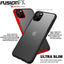 [Fusion FX Case] Slim & Light Tough Fused Gel Bumper & Hard Back Matte Case for iPhone 11 Pro Max