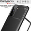 [CarbonFlex Case] Premium Shockproof Soft Slim Cover with Carbon Fibre Effect For Samsung  Galaxy S21 Plus